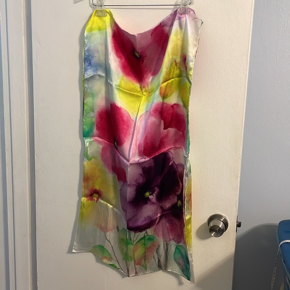 Scarf 100% silk - Picture 2 of 4